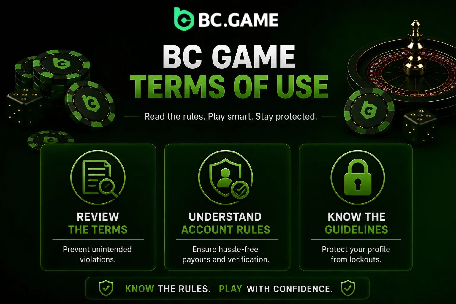 BC Game Terms of Use