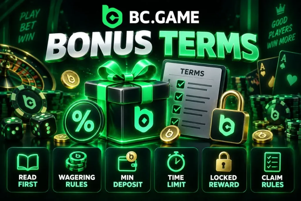 BC Game Bonus Terms and Conditions