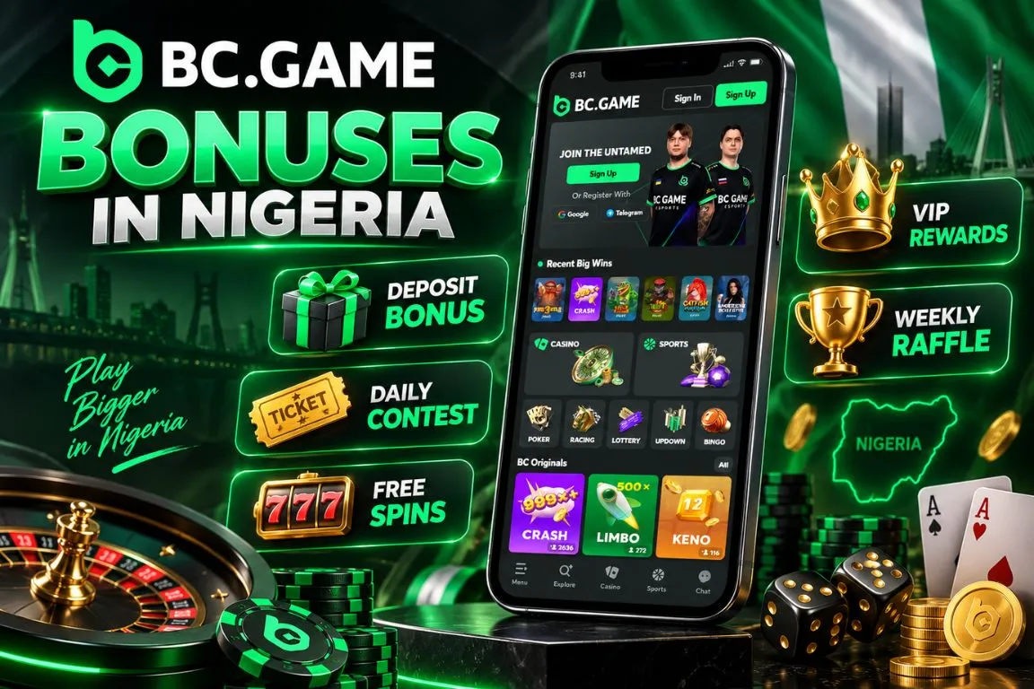 BC Game Bonuses in Nigeria