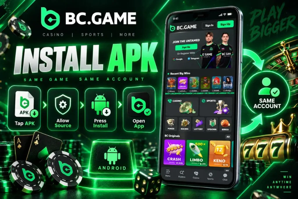 How to Install BC Game APK on Android