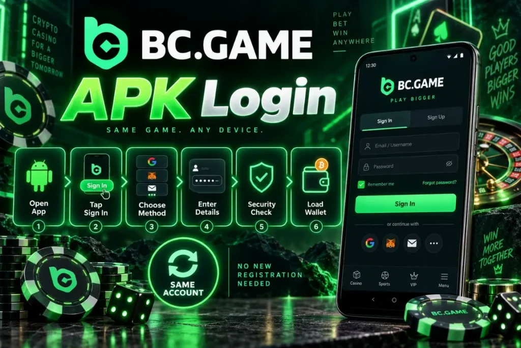 How to Login After Installing the APK