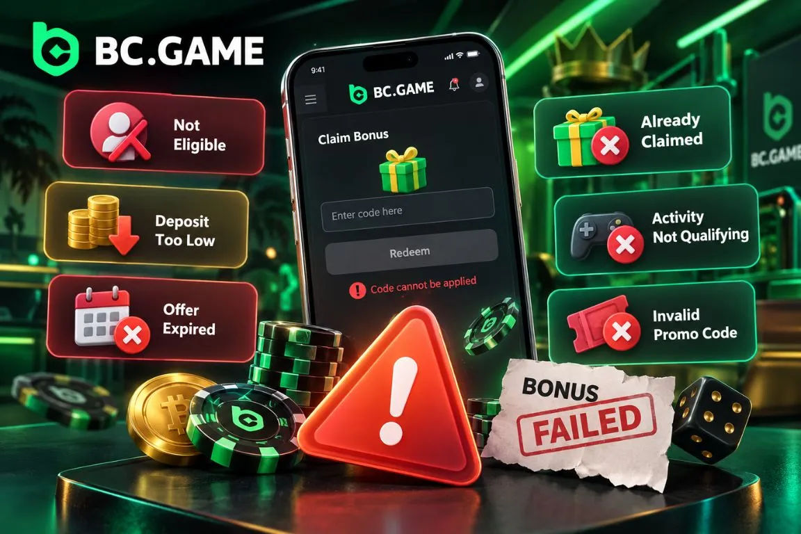 Why a BC Game Bonus May Not Work